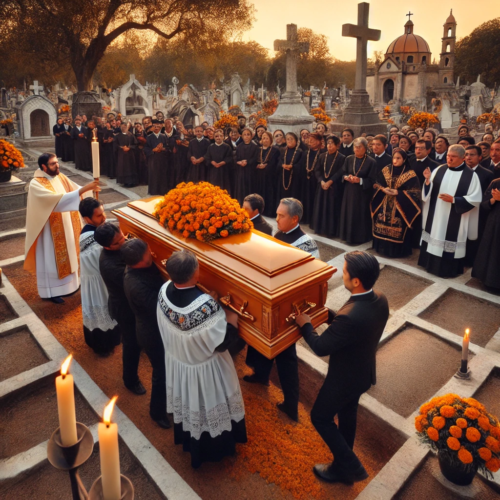 servicio funerario con Inhumación